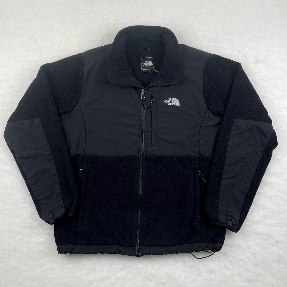 The North Face Women's Denali Fleece Zip Up Jacket Black Size XL Polartec